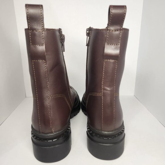 New Steve Madden Jasimyn Combat Boots - Picture 4 of 8